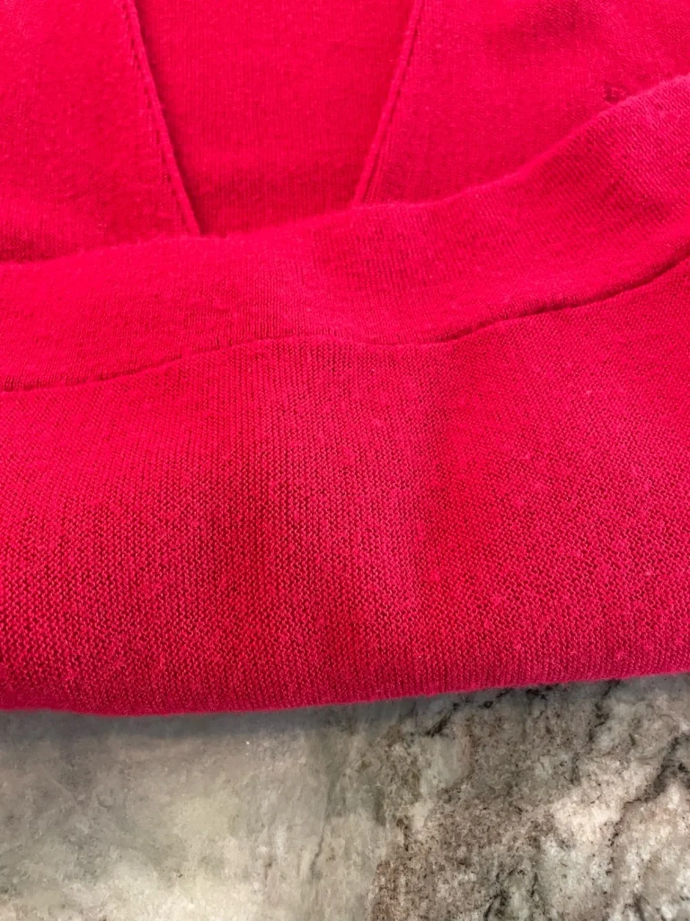 Christian Dior Red Cardigan Sweater Vintage Medium - Picture 8 of 10